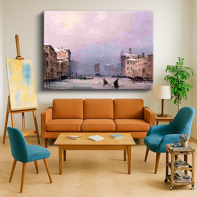 Ressam Kanvas Tablo 476